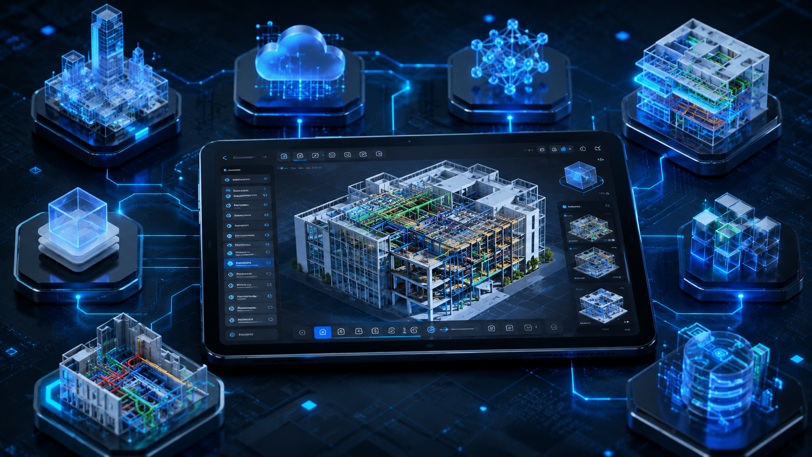 Aperçu du projet Visionneuse BIM